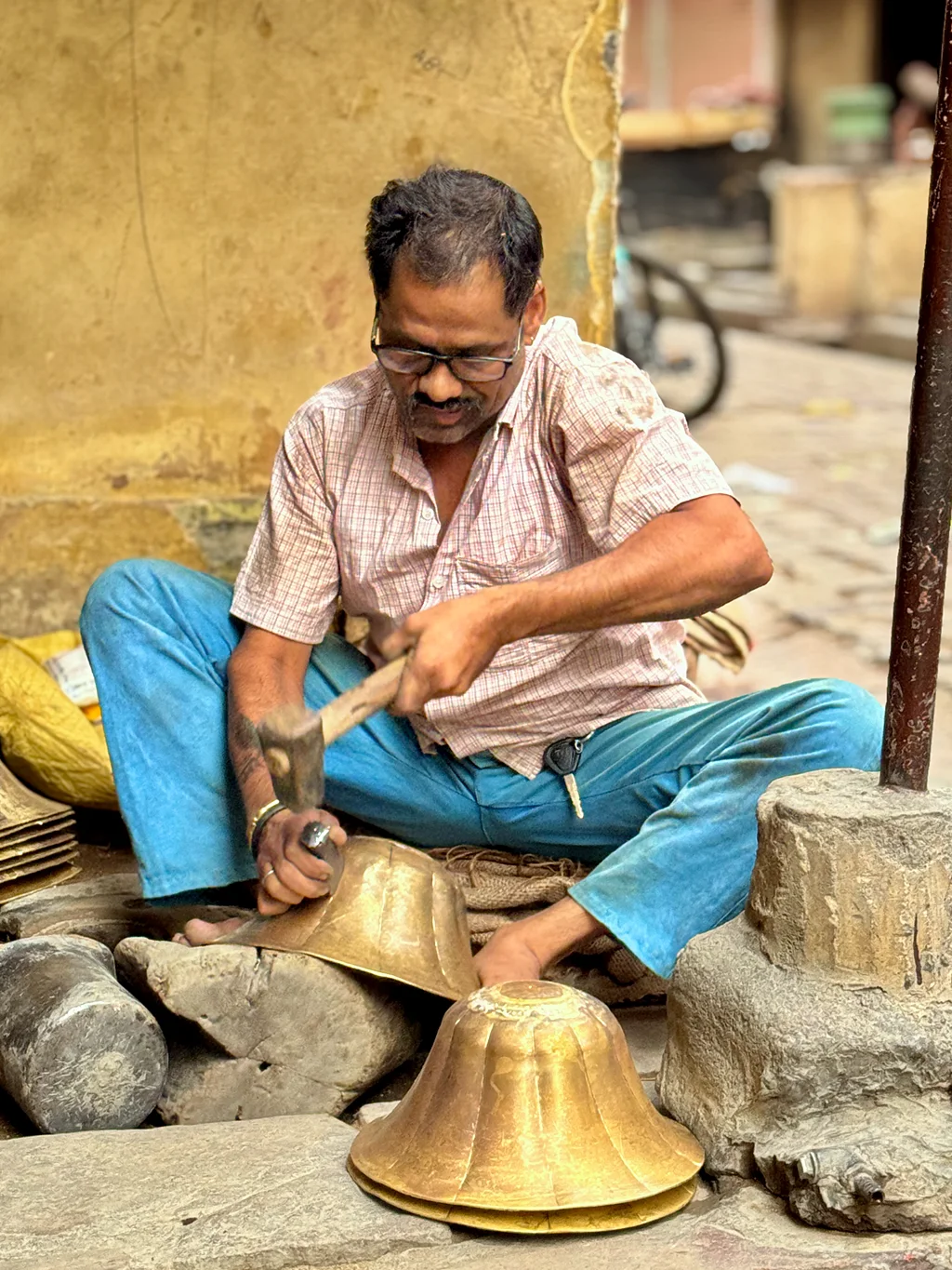 Brass Utensil Making